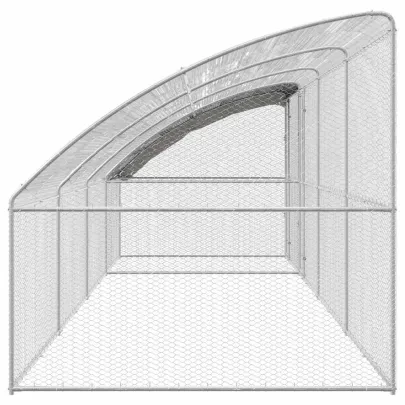 Cușcă Pui Oțel Galvanizat 800x200x198.5cm | Livrare Gratuită