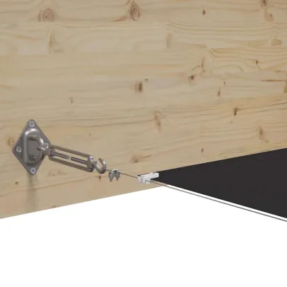 Copertină Verticală Antracit 140x600 cm - Țesătură Oxford