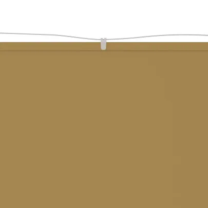 Copertină Verticală Bej 60x600 cm - Țesătură Oxford Rezistentă