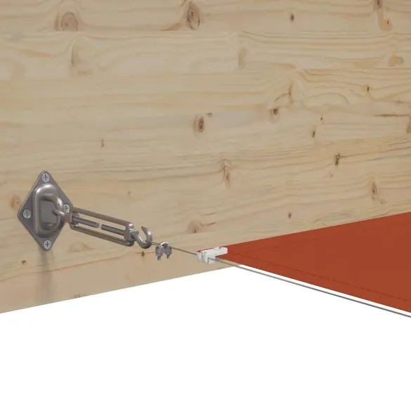 Copertină Verticală Teracotă 140x600 cm - Țesătură Oxford