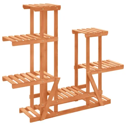 Suport Flori Lemn Masiv de Brad - 96 cm Înălțime