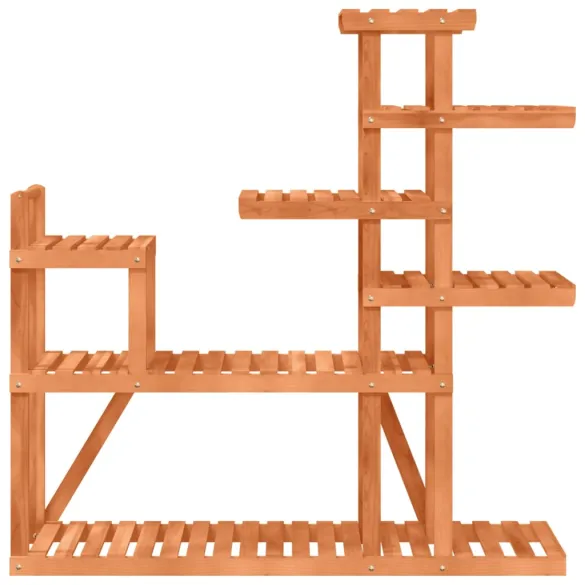 Suport Flori Lemn Masiv de Brad - 110x25x111 cm