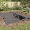 Fleece pentru piscină Gri 10 m - Poliester și Bumbac
