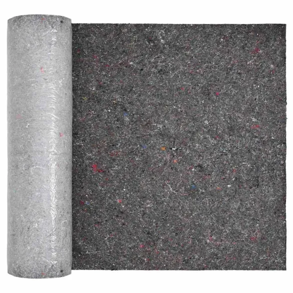 Fleece pentru piscină Gri 10 m - Poliester și Bumbac