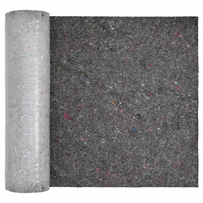 Fleece pentru piscină Gri 10 m - Poliester și Bumbac