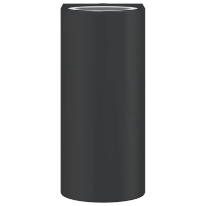 Lămpi LED Exterioare de Perete 2 bucăți - Negru Aluminiu