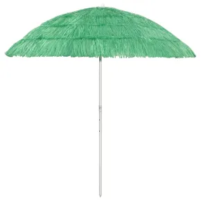 Umbrelă de plajă Hawaii Verde 240 cm - Protecție UV