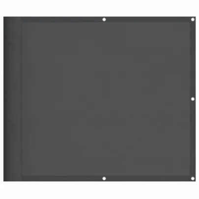 Paravan de Balcon Antracit 90x1000 cm - Rezistent la Apă