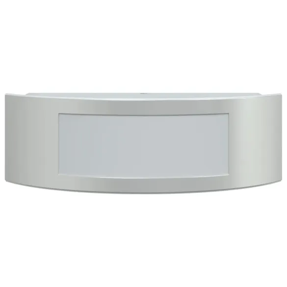 Corpuri Iluminat Exterior Perete 2 buc - Argintiu Oțel Inox