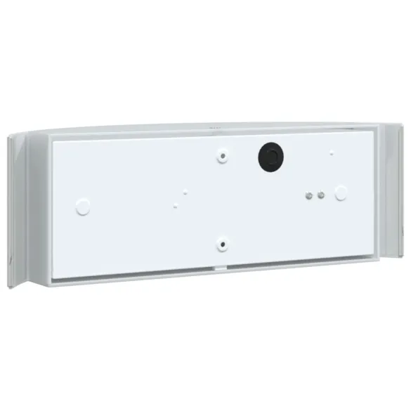 Corpuri Iluminat Exterior Perete 2 buc - Argintiu Oțel Inox