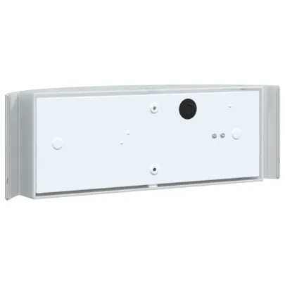 Corpuri Iluminat Exterior Perete 2 buc - Argintiu Oțel Inox