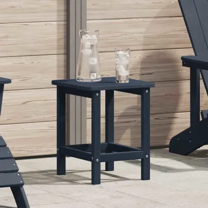 Masă Laterală Adirondack Bleumarin HDPE | Exterior