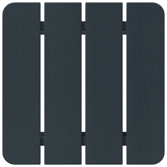 Masă Laterală Adirondack Bleumarin HDPE | Exterior