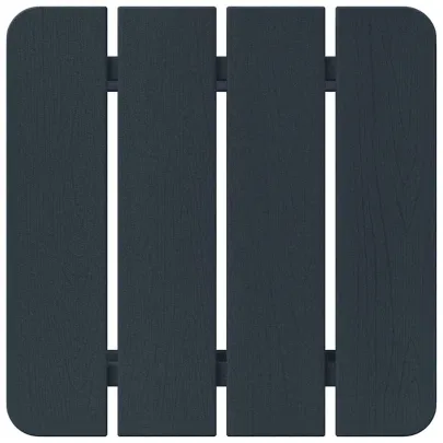 Masă Laterală Adirondack Bleumarin HDPE | Exterior