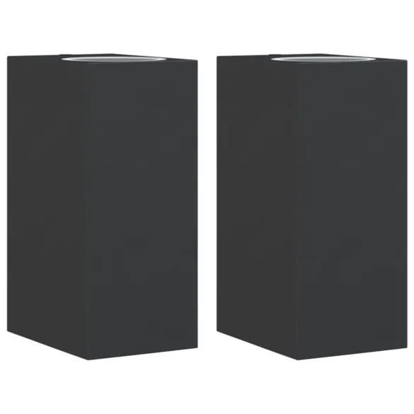 Lămpi LED Exterioare de Perete Negru - Aluminiu Turnat