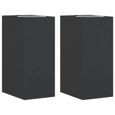 Lămpi LED Exterioare de Perete Negru - Aluminiu Turnat