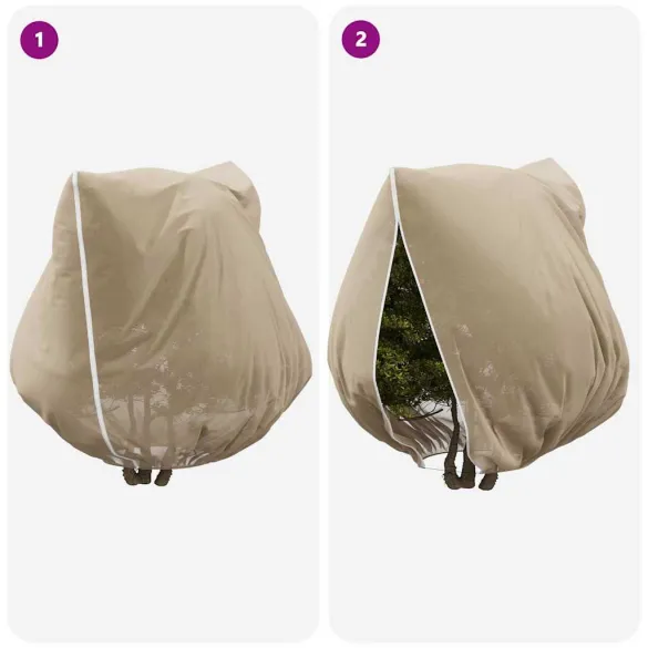 Huse Fleece Protectie Plante Îngheț | 3 Piese