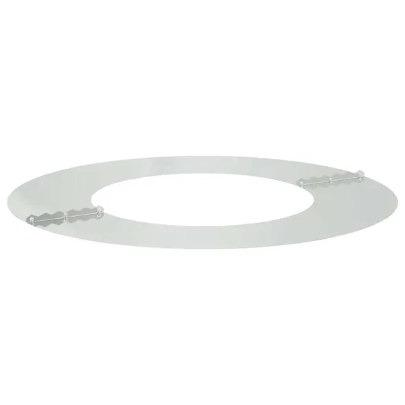 Inel Plat Copac Argintiu Ø40/70cm Oțel Galvanizat