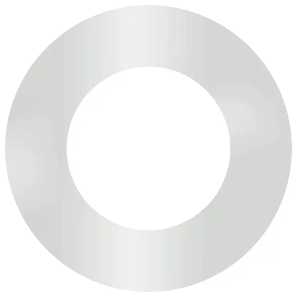 Inel Plat Copac Argintiu Ø40/70cm Oțel Galvanizat