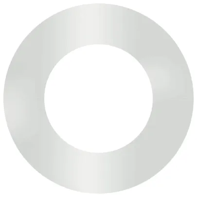 Inel Plat Copac Argintiu Ø40/70cm Oțel Galvanizat