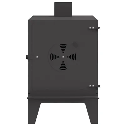 Aragaz Camping Negru cu Ventilație | Livrare Gratuită