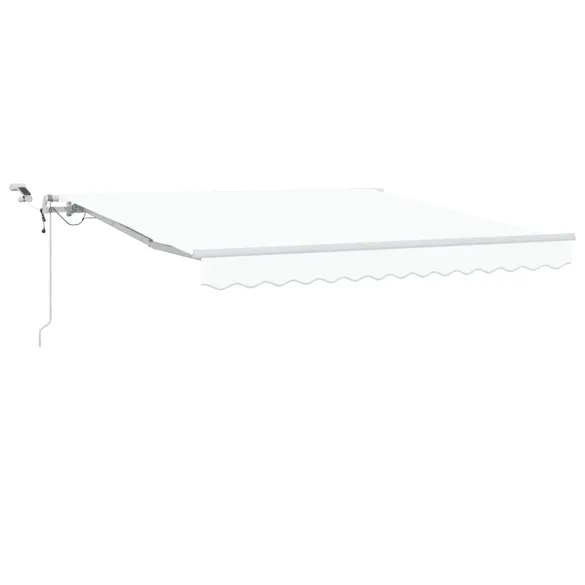 Cortină Retractabilă Albă 300x250 cm | Ușoară și Elegantă