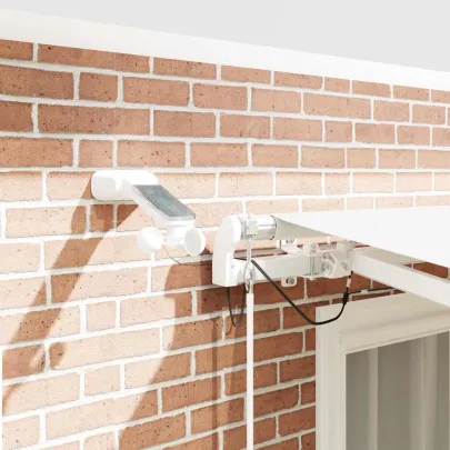 Cortină Retractabilă Albă 300x250 cm | Ușoară și Elegantă