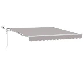 Cortină Retractabilă Gri 300x250 cm - Ușoară și Modernă 2