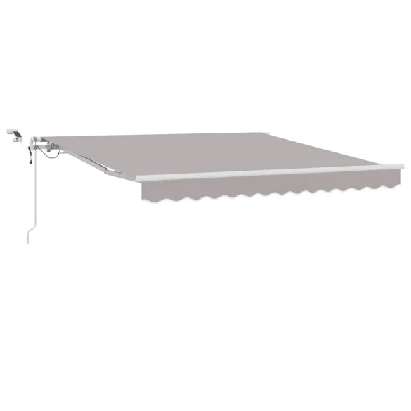 Cortină Retractabilă Gri 300x250 cm - Ușoară și Modernă
