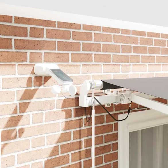 Cortină Retractabilă Gri 350x250 cm - Ușoară și Modernă