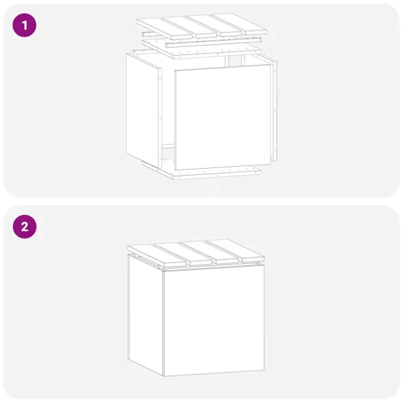 Bancă Grădină Antracit Oțel - Livrare Gratuită Bancă Grădină Antracit Oțel - Livrare Gratuită