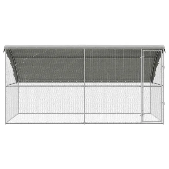 Cușcă Pui Oțel Galvanizat 400x200x198.5cm - Livrare Gratuită Cușcă Pui Oțel Galvanizat 400x200x198.5cm - Livrare Gratuită