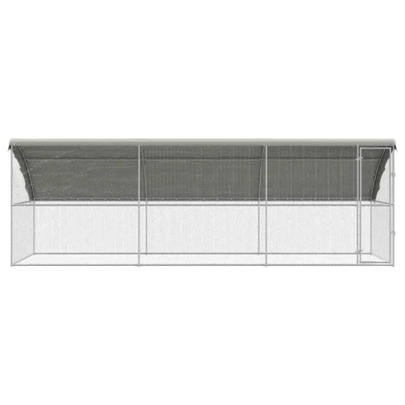 Cușcă Pui Oțel Galvanizat 600x200x198.5cm | Livrare Gratuită Cușcă Pui Oțel Galvanizat 600x200x198.5cm | Livrare Gratuită