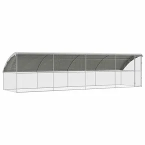 Cușcă Pui Oțel Galvanizat 800x200x198.5cm - Livrare Gratuită 2