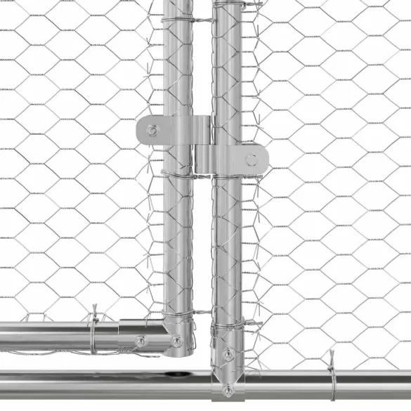 Cușcă Pui Oțel Galvanizat 800x200x198.5cm - Livrare Gratuită Cușcă Pui Oțel Galvanizat 800x200x198.5cm - Livrare Gratuită