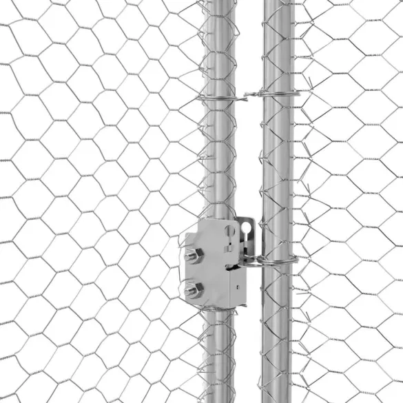 Cușcă Pui Oțel Galvanizat 800x200x198.5cm - Livrare Gratuită Cușcă Pui Oțel Galvanizat 800x200x198.5cm - Livrare Gratuită