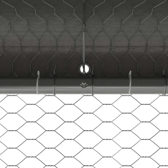 Cușcă Pui Oțel Galvanizat 800x200x198.5cm - Livrare Gratuită Cușcă Pui Oțel Galvanizat 800x200x198.5cm - Livrare Gratuită