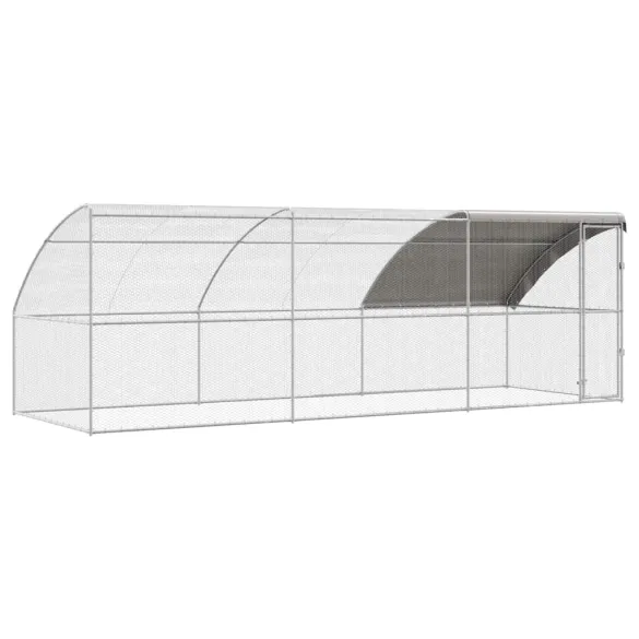 Cușcă Păsări Exterior 6m Oțel Galvanizat | Livrare Gratuită Cușcă Păsări Exterior 6m Oțel Galvanizat | Livrare Gratuită