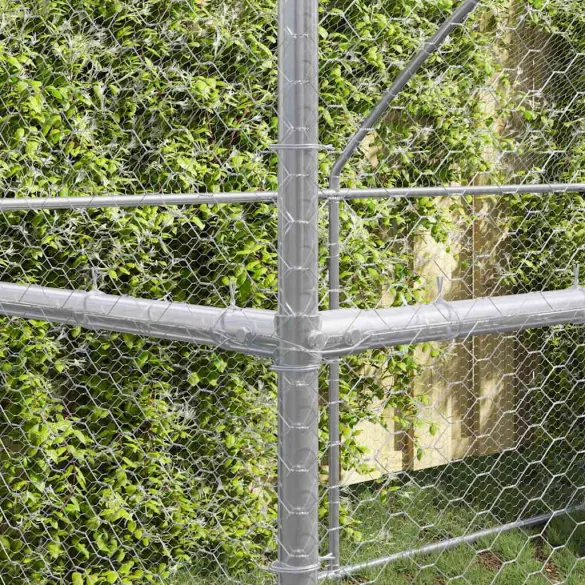 Cușcă Păsări Exterior 6m Oțel Galvanizat | Livrare Gratuită Cușcă Păsări Exterior 6m Oțel Galvanizat | Livrare Gratuită
