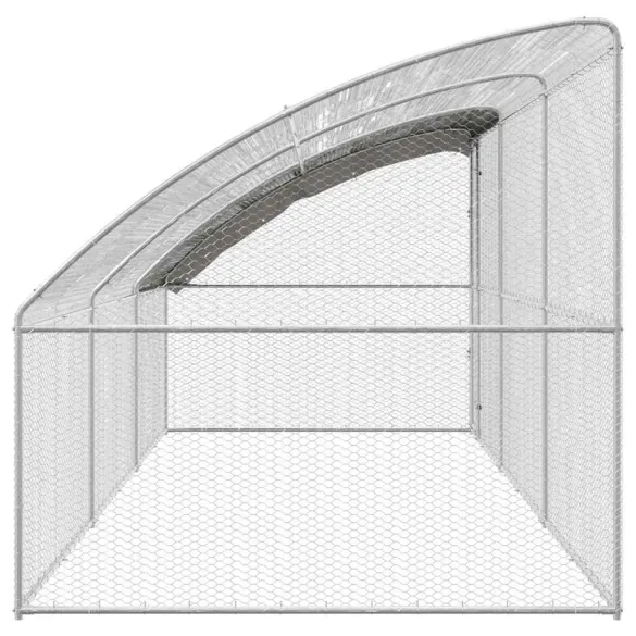 Cușcă Păsări Exterior 6m Oțel Galvanizat | Livrare Gratuită Cușcă Păsări Exterior 6m Oțel Galvanizat | Livrare Gratuită