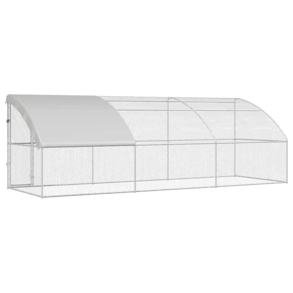 Cușcă Păsări Exterior 6m Oțel Galvanizat | Livrare Gratuită Cușcă Păsări Exterior 6m Oțel Galvanizat | Livrare Gratuită
