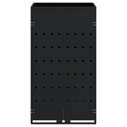 Sistem Depozitare Pubelă cu Acoperiș Ghiveci - 240L