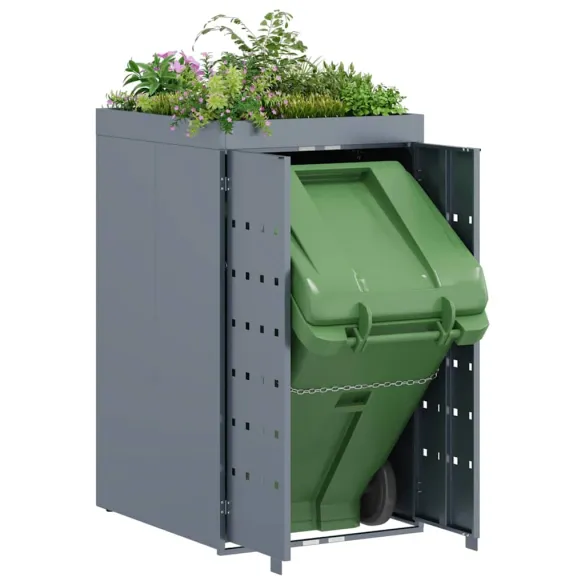 Depozitare Pubelă cu Acoperiș Grădină | 240L | Livrare Gratuită Depozitare Pubelă cu Acoperiș Grădină | 240L | Livrare Gratuită