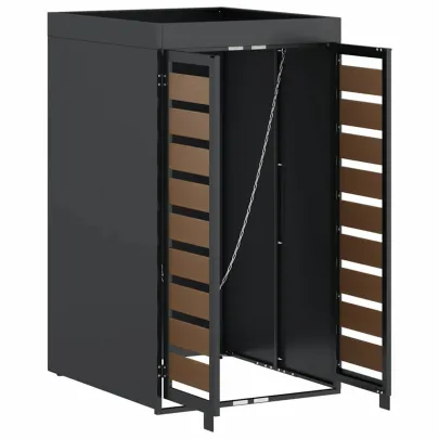 Depozit Coșuri 240L cu Acoperiș | Livrare Gratuită