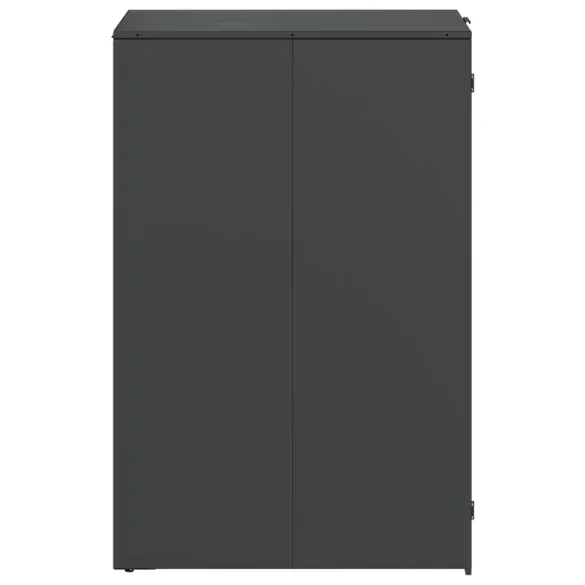 Depozit Coșuri 240L cu Mecanism Gaz - Oțel Antracit Depozit Coșuri 240L cu Mecanism Gaz - Oțel Antracit