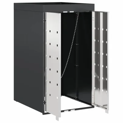 Depozit Coșuri 240L cu Acoperiș | Oțel | Livrare Gratuită