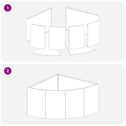 Ghiveci de Colț Negru 60x60 cm Oțel | Livrare Gratuită