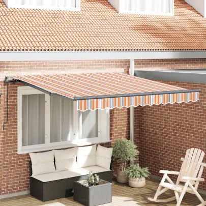 Cortină Retractabilă Manuală Multicolor 300x250 cm