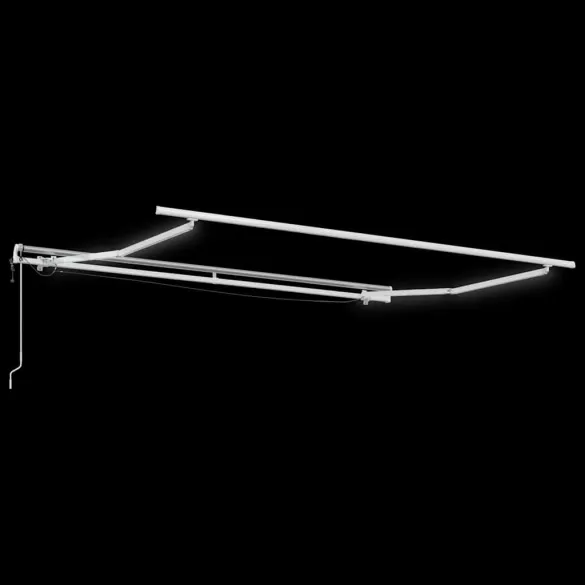 Cortină Retractabilă Verde-Galben 350x250 cm - UMBRĂ