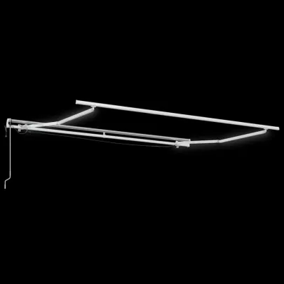 Cortină Retractabilă Verde-Galben 350x250 cm - UMBRĂ